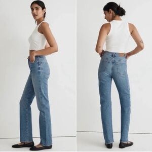 Madewell 90s Straight Jean Enmore Wash